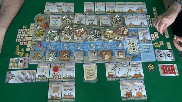 196 Гавр 2/2 часть играем в настольную игру. Le Havre board game. смотреть онлайн