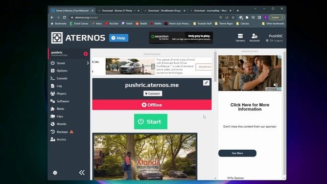 How to Add Mods in Aternos - Full 2023 Guide (Add Mods to Aternos Server) смотреть онлайн