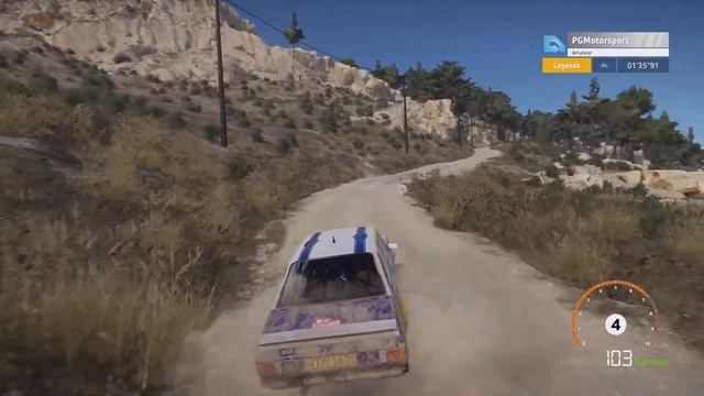 WRC Generations | Italy - Sardinia | Lerno | Ford Escort RS 1800 MKII | Waldegard смотреть онлайн