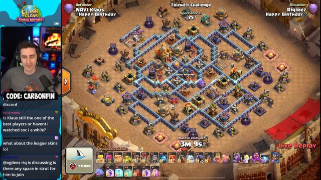 Klaus TRIPLED with INSANE ARMY & Giant Gauntlet at Town Hall 16! смотреть онлайн
