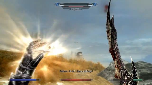 SKYRIM Special Edition: 'VULJOTNAAK' DRAGON Boss Fight! (LEGENDARY) смотреть онлайн