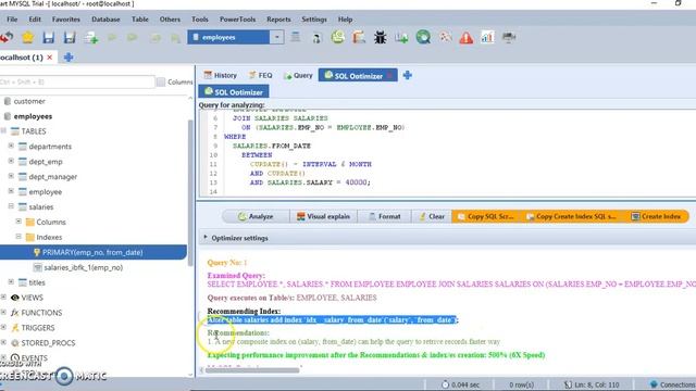 SmartMySQL Query Optimization смотреть онлайн