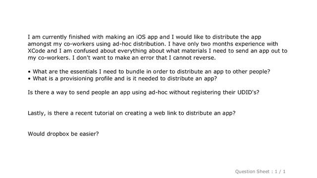 iOS : iOS Ad-Hoc Distribution смотреть онлайн