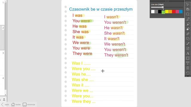 Czasownik "to be" w czasie przeszłym Past Simple - Brainy 6 Unit 5 lesson 2 смотреть онлайн