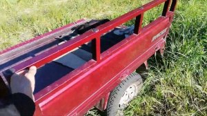 Трицикл Racer и Мотоблок "Варяг" на сенокосе