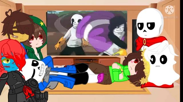 Undertale Reacts to Epic! Sans vs. Delta! Sans смотреть онлайн