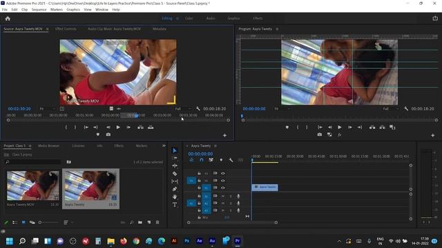 Source Monitor- Adobe Premiere Pro - Class 5 (In Hindi) | Life In Layers смотреть онлайн