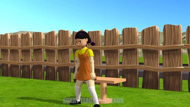 Scary Teacher 3D vs Squid Game Who Faster Unlock Wooden Door Key 5 Times Challenge Miss T Winning смотреть онлайн