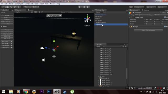 [Unity5] [Tutorial #17] OUTLAST - Battery Flashlight смотреть онлайн