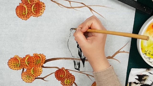 Как Рисовать Ягоды Личи и Волнистых Попугайчиков | Уроки Рисования в Акварельной Живописи смотреть онлайн