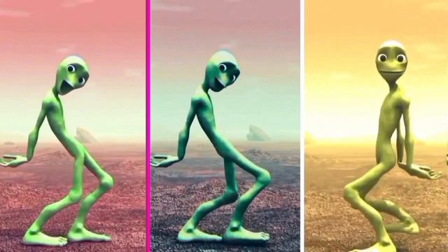 Funny Alien Dance Green Alien Dance Dame Tu Cosita Alien Dance Funny Alien Dance Song