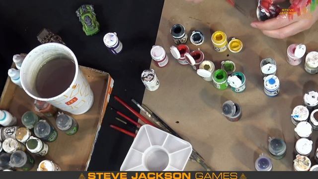 SJGames Live - Painting Car Wars Sixth Edition with Ben! смотреть онлайн