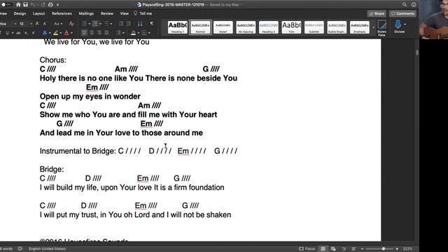 Build My Life - Play and Sing Song Chart Session / by Eric Roberts смотреть онлайн