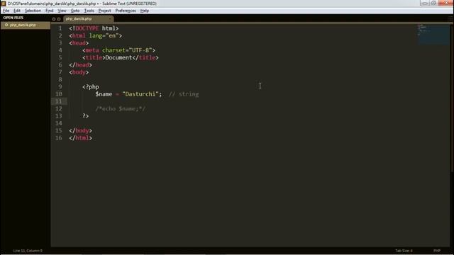 Php dasturlash tili #3 смотреть онлайн