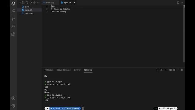 InputStream -- FastIO in C++ смотреть онлайн
