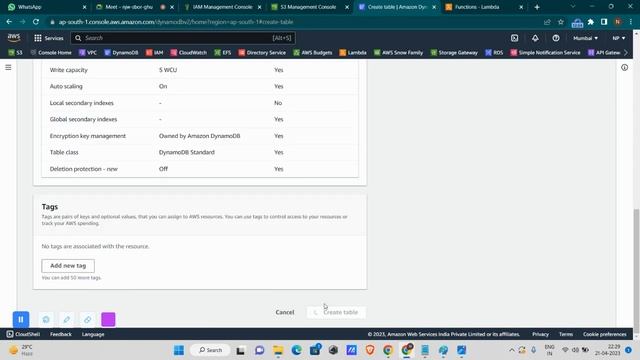 Project5 : Serverless architecture || S3 | DynamoDB || Lambda Function || IAM | AWS project in Hind смотреть онлайн