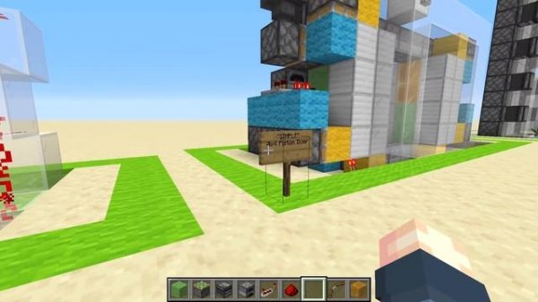 10 ПРОСТЫХ МЕХАНИЧЕСКИХ ДВЕРЕЙ В МАЙНКРАФТ 100% ТРОЛЛИНГ Ловушка MINECRAFT