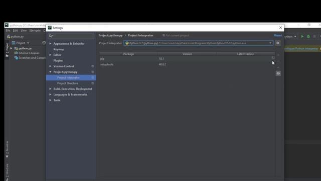 [Solved] python interpreter configured for the project' in Pycharm 2021 смотреть онлайн