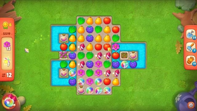Gardenscapes Садовник #532 (уровни 5514-5523) Завершаем ремонт моста и Рубки, История о Привидениях смотреть онлайн