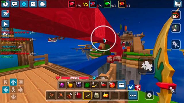 Gathered A Team Of Popular Youtubers In BlockmanGo BedWars | blockman go смотреть онлайн