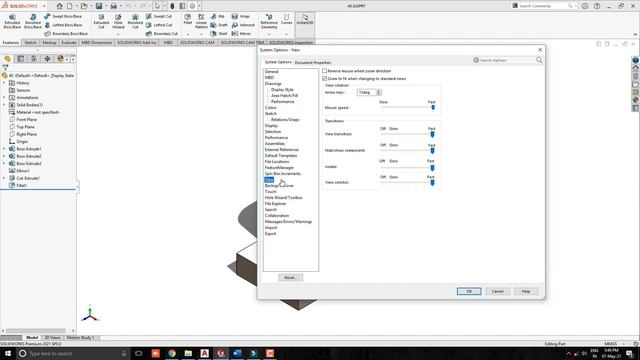How to change Mouse wheel zoom direction in Solidworks - Reverse mouse wheel zoom direction смотреть онлайн