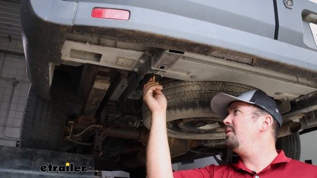 etrailer Trailer Hitch Receiver Installation - 2016 Ford Transit T150 смотреть онлайн