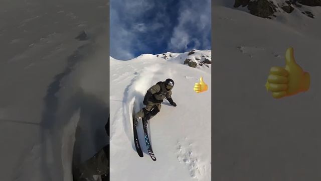 Фрирайд на лыжах в Грузии #фрирайд #powderpuff #freeride #гудаури #georgia #gudauri смотреть онлайн