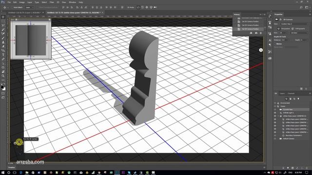 تصميم 3d بالفوتوشوب - وشرح قسم الثري دي والتصميم ثلاثي الأبعاد في الفوتوشوب Photoshop 3d design смотреть онлайн