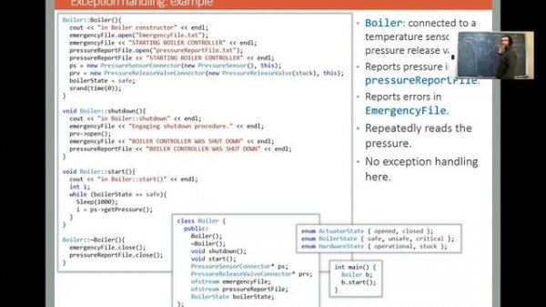 COMP345 - Advanced Program Design with C++ - slide set 10 - part 2 of 2 - exception handling