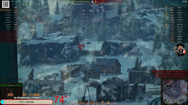 WOT___Гоняем на премиальных танках в рандоме___World_of_Tanks смотреть онлайн