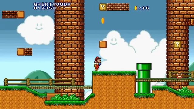 Simple Grasslands by qwertyquop (me) | Super Mario Construct смотреть онлайн