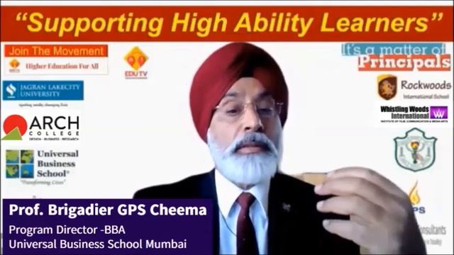 Prof.Brigadier GPS CheemaProgram Director- BBACardiff Metropolitan University UK on EDU TV смотреть онлайн