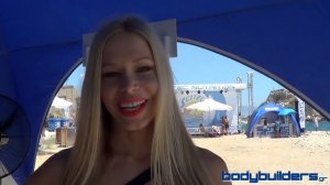 Zsuzsanna Toldi - Bodybuilders.gr Interview At Scitec Muscle Beach Greece