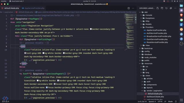 Cara Membuat Pagination Tailwind CSS di Laravel 8 смотреть онлайн