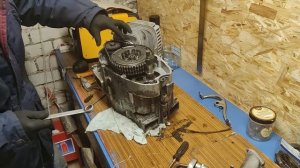 Располовинил мотор Иж Юпитер 5 / Часть 1