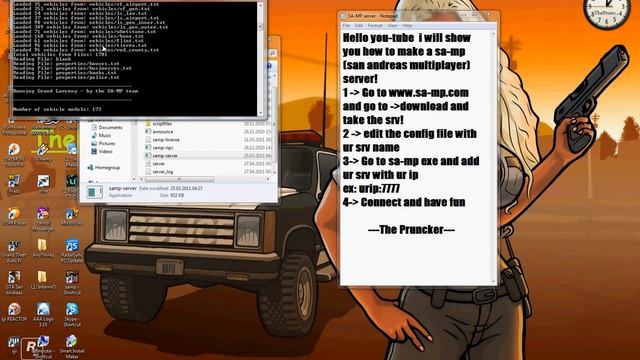 How to make SA-MP server смотреть онлайн