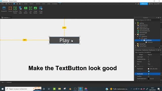 Roblox Studio How to Make a Simple Main Menu GUI смотреть онлайн