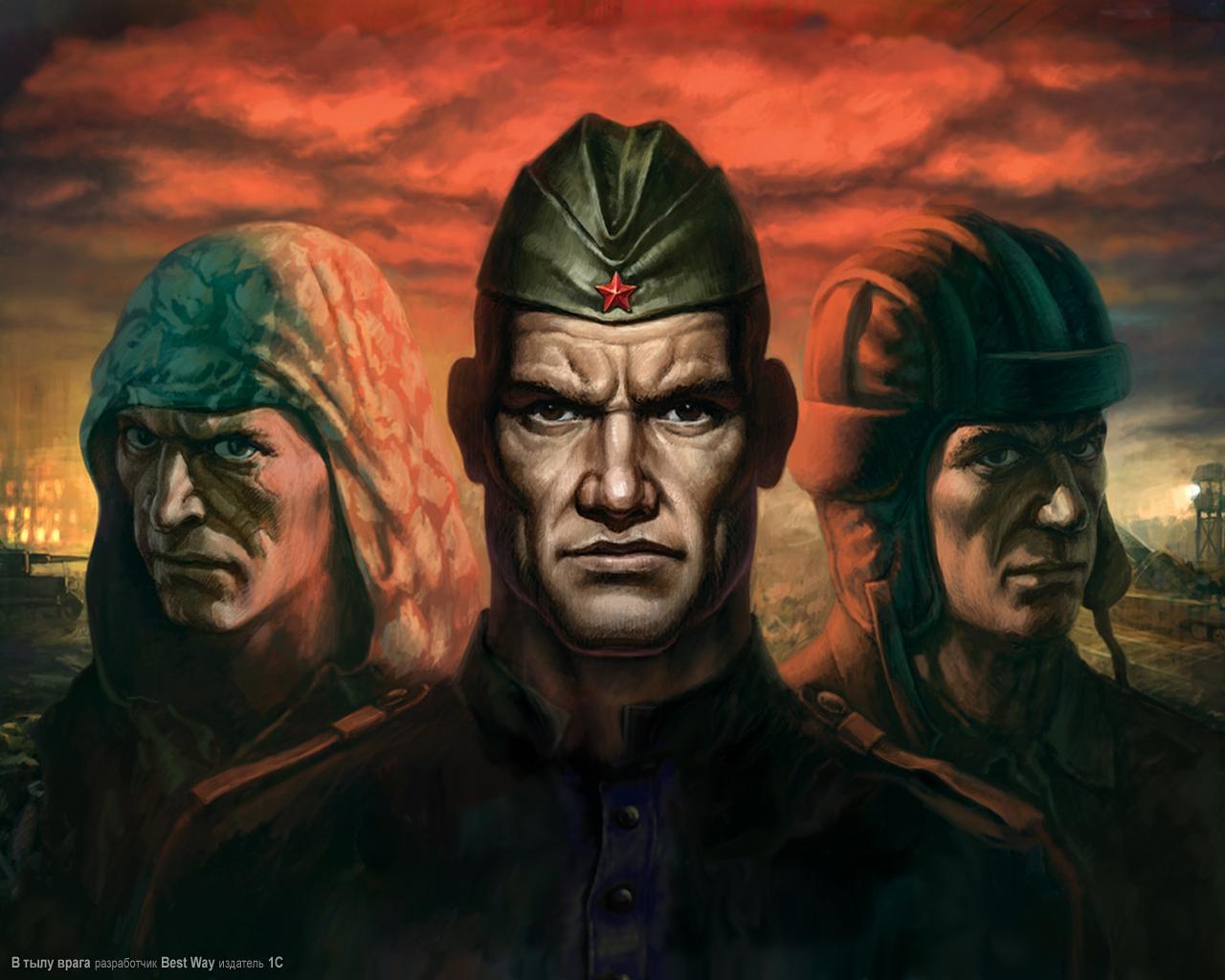 В тылу врага. Компания _Катюша_. Связной 05. (Комментарии в титрах)..mp4