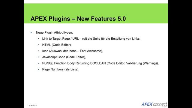 Alles, was man über APEX-Plugins wissen muss смотреть онлайн
