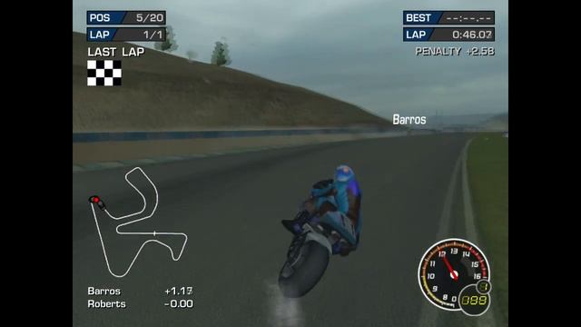 MotoGP 3 Ultimate Racing Technology gameplay-Career Mode-Jerez-Legend Difficulty смотреть онлайн