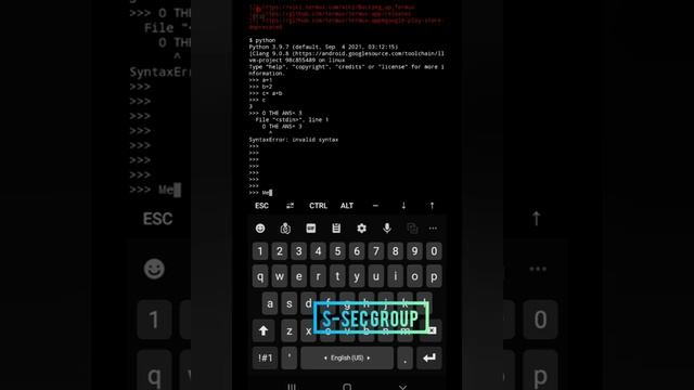 Termux hacking | python script basics | python installation | androidhacking смотреть онлайн