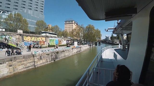 Австрия. Вена. На корабле по Дунаю смотреть онлайн