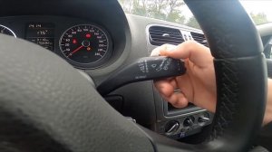 How to Enable or Disable Front Windshield Wipers in Volkswagen Polo V ( 2009 – 2017 )