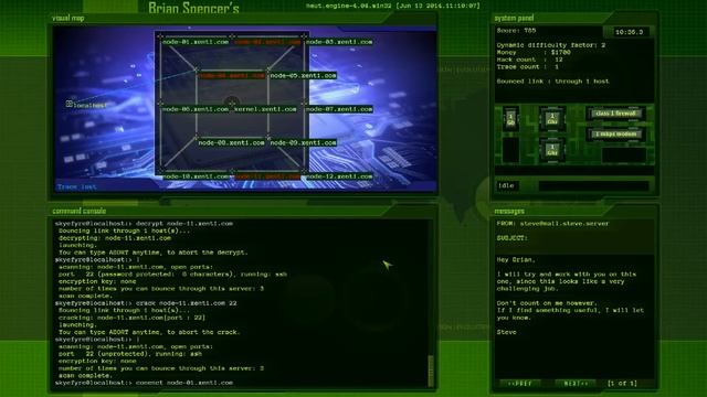 Hacker Evolution: Untold - Mission 4 - Part 1 смотреть онлайн