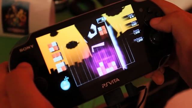 PS Vita -- Lumines: Electronic Symphony Interview смотреть онлайн
