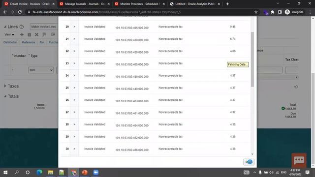 Oracle Fusion ERP (SaaS) - (AP) Payable Invoice Creation and Table Details смотреть онлайн