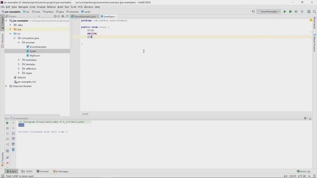 Java Enum смотреть онлайн