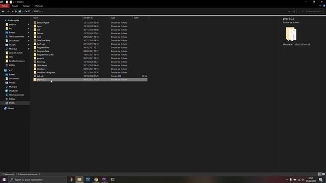 Installation de PHP 8 sur Windows 10 смотреть онлайн