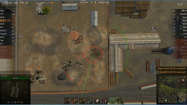 WOT: Port - SU-26 - 9 frags - Top Gun смотреть онлайн