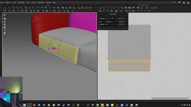 Запись стрима Моделирования дивана в Marvelous designer смотреть онлайн